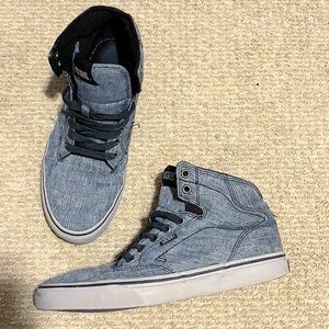 Nike sk8-hi grey and black